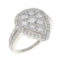 PT ダイヤモンド リング 1.10CT