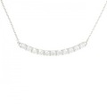 【新品】PT ダイヤモンド ネックレス 1.038CT D VS1-SI1 EX-GOOD