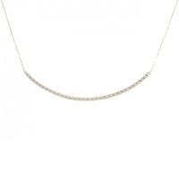 ヴァンドーム ホワイトトパーズ ネックレス