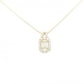 K18YG ダイヤモンド ネックレス 0.719CT