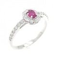 PT ルビー リング 0.15CT