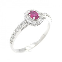 PT ルビー リング 0.15CT