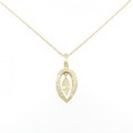 K18YG ダイヤモンド ネックレス 0.55CT