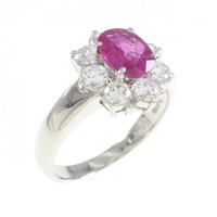 PT ルビー リング 0.81CT