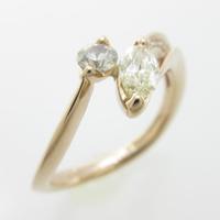 K18PG ダイヤモンドリング20％引き