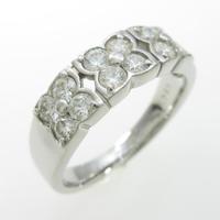 PT フラワー ダイヤモンドリング