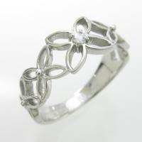 PT フラワー ダイヤモンドリング20％引き