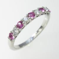 ティファニー ハーフサークル シェアドプロングセッティング リング