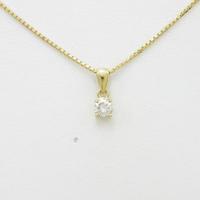 K18YG ダイヤモンドネックレス