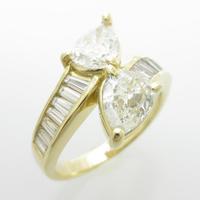 K18YG ダイヤモンドリング20％引き