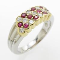 PT／K18YG ルビーリング