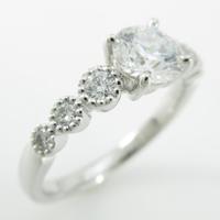 【リメイク】プラチナダイヤモンドリング 0．621ct・D・VS1・VERYGOOD20％引き