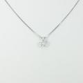【リメイク】プラチナダイヤモンドネックレス 1．002ct・H・I1・GOOD