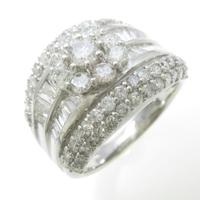 PT フラワー ダイヤモンドリング