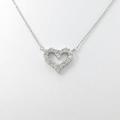 PT ハート ダイヤモンドネックレス