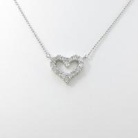 PT ハート ダイヤモンドネックレス