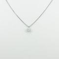 【新品】プラチナダイヤモンドネックレス 0．316ct・F・SI2・VERYGOOD10％引き