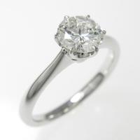 【リメイク】プラチナダイヤモンドリング 0．622ct・F・VS2・VERYGOOD