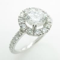 【リメイク】プラチナダイヤモンドリング 1．016ct・F・VS2・GOOD