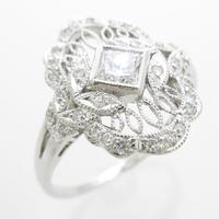 K18WG ダイヤモンドリング30％引き