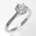 【リメイク】プラチナダイヤモンドリング 0．616ct・F・VVS1・VERYGOOD