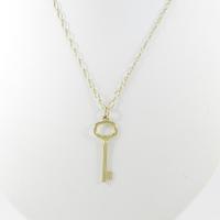 ティファニー オーバルキー スモール ネックレス