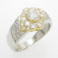 PT／K18YG ダイヤモンドリング5％引き