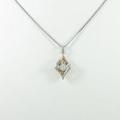 PT／K18PG ダイヤモンドネックレス20％引き