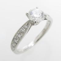 【リメイク】プラチナダイヤモンドリング 0．501ct・D・SI1・VG