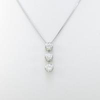 【新品】プラチナダイヤモンドネックレス 1．023ct・H・SI2・GOOD