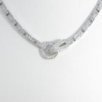 カルティエ アグラフ フルダイヤ ネックレス