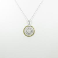 K18YG／K18WG ダイヤモンドネックレス