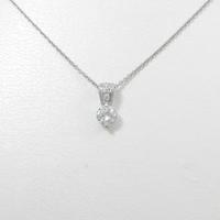 【リメイク】プラチナダイヤモンドネックレス 0．345ct・F・SI1・GOOD30％引き
