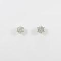 【リメイク】K18YG ダイヤモンドピアス 0．316ct・0．318ct・H・I1・GOOD30％引き