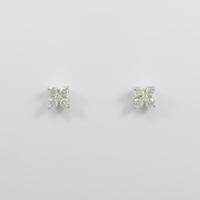 ポンテヴェキオ フラワー ダイヤモンドピアス10％引き
