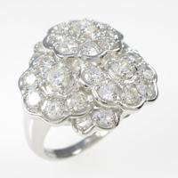 PT フラワー ダイヤモンドリング30％引き