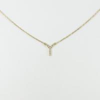 アーカー イニシャルY ダイヤモンドネックレス