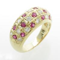 K18YG ルビーリング