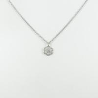 PT フラワー ダイヤモンドネックレス