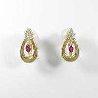 ポーラ ルビーイヤリング