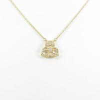 K18YG ダイヤモンドネックレス20％引き