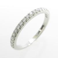 ティファニー ソレスト ハーフサークル リング