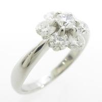 PT フラワー ダイヤモンドリング