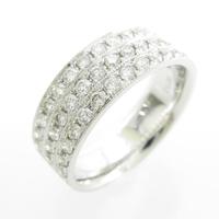 K18WG ダイヤモンドリング