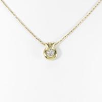 K18YG ダイヤモンドネックレス10％引き