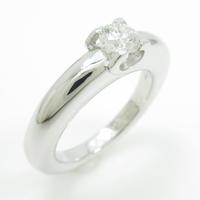 カルティエ Cセッティング リング 0．30ct