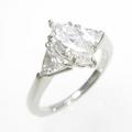 プラチナダイヤモンドリング 1．013ct・F・SI1・マーキスカット20％引き