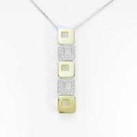 K18WG／K18YG ダイヤモンドネックレス