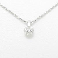 【ジュエリー在庫処分】【リメイク】プラチナダイヤモンドネックレス 0．330ct・F・SI2・GOOD