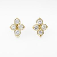 カルティエ ヒンドゥ ピアス